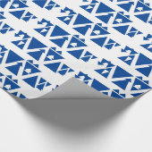 Winterdriehoeken Cadeaupapier (Hoek)