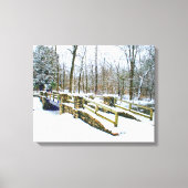 "Winterdromen" Canvas Afdruk (Voorkant)