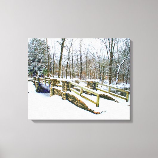 "Winterdromen" Canvas Afdruk (Voorkant)