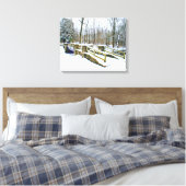 "Winterdromen" Canvas Afdruk (Insitu (Slaapkamer))