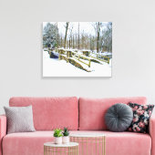 "Winterdromen" Canvas Afdruk (Insitu (Woonkamer))
