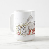 Winterdromen - grillige vakantie Mok (Voorkant links)