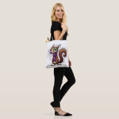 Wintereekhoorn Tote Bag (Op model)