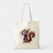 Wintereekhoorn Tote Bag (Achterkant)