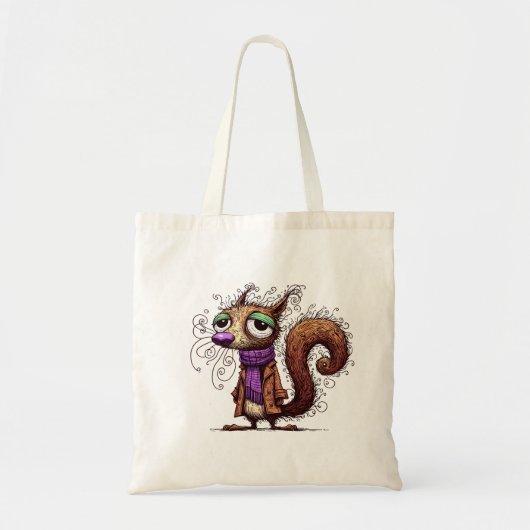 Wintereekhoorn Tote Bag (Voorkant)
