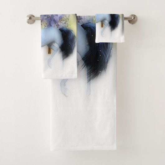 Wintereenhoornhanddoekset Bad Handdoek (Insitu)