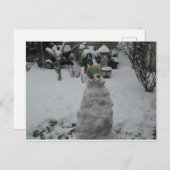 Wintereetkaart Briefkaart (Voorkant / Achterkant)