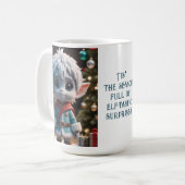 Winterelf Koffiemok (Voorkant links)