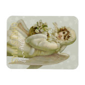  winterengel CC0618-kerstmagneet Magneet (Horizontaal)