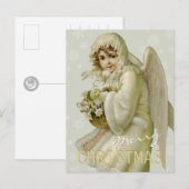  winterengel CC0621 KerstBriefkaart Feestdagenkaart (Voorkant / Achterkant)