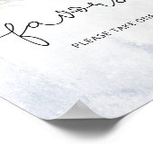 Wintereucalyptuselegante gunsten alstublieft één n poster (Hoek)