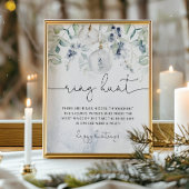 Wintereucalyptusringjacht Poster