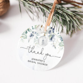 Wintereucalyptusvrijgezellenfeest Bedankjes Labels