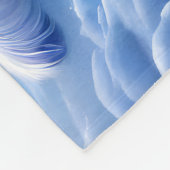 Winterfantasie met mooie eenhoorn en kitten fleece deken (Hoek)