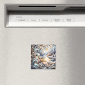winterfantasiemagneet magneet (Insitu (Vaatwasser))