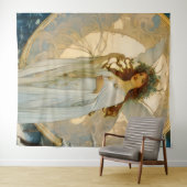 winterfee-artistiek wandkleed (In Situ (horizontaal))