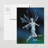 Winterfee Briefkaart (Voorkant / Achterkant)