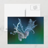 Winterfee Briefkaart (Voorkant / Achterkant)