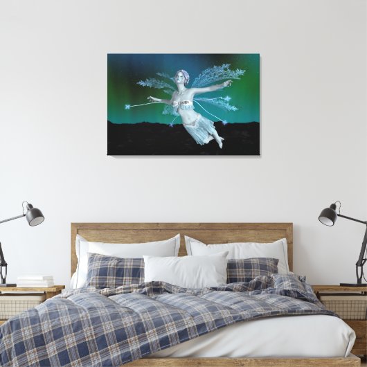 Winterfee Canvas Afdruk (Insitu (Slaapkamer))