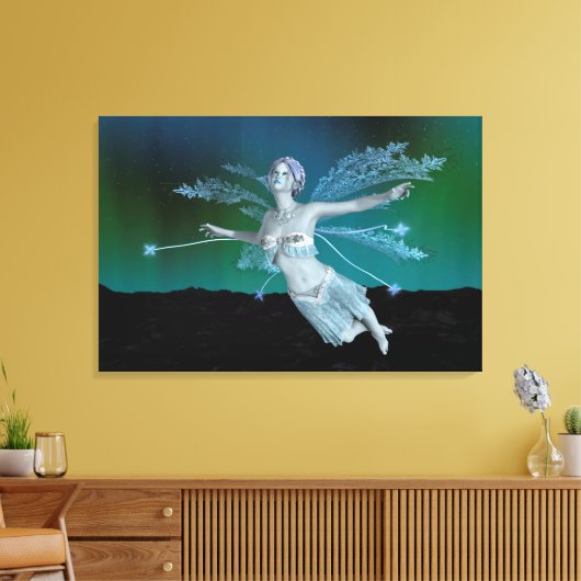 Winterfee Canvas Afdruk (Insitu (Woonkamer))