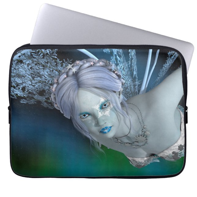 Winterfee Laptop Sleeve (Voorkant)