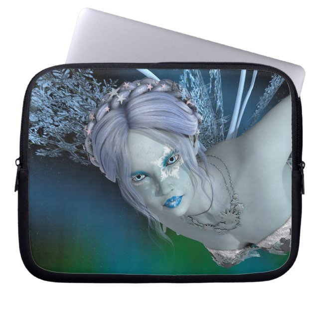 Winterfee Laptop Sleeve (Voorkant)