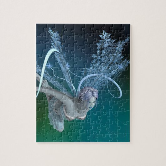 Winterfee Legpuzzel (Verticaal)