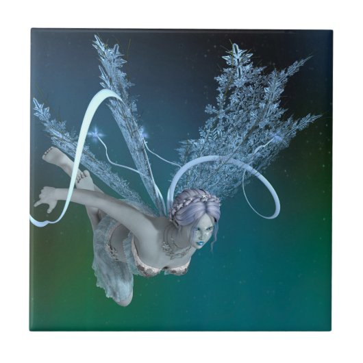 Winterfee Tegeltje (Voorkant)