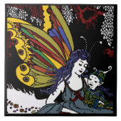 Winterfeeën Tegeltje (Voorkant)