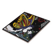 Winterfeeën Tegeltje (Zijkant)