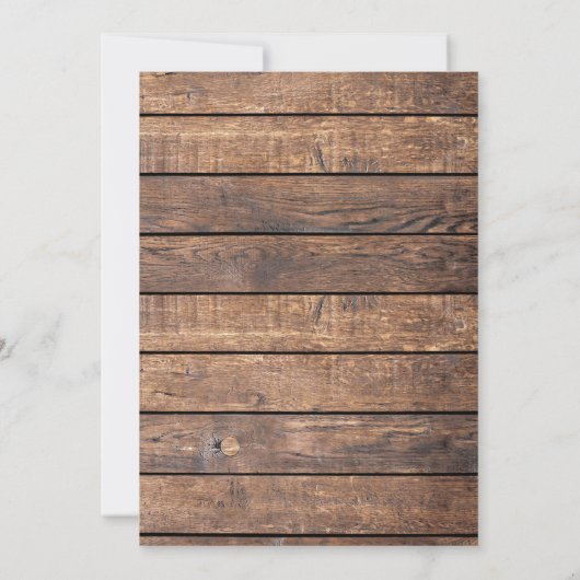 winterfeest arctisch thema Uitnodiging (Achterkant)