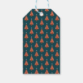 Winterfeest Kerst Speelgoed Kat Geschenk  Cadeaulabel (Achterkant)