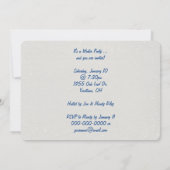 Winterfeest uitnodiging (Achterkant)