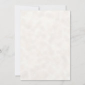 Winterfeest van de Greenery Life Cotton Kaart (Achterkant)