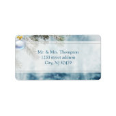 Winterfeestdag Etiket (Voorkant)