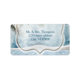 Winterfeestdag Etiket