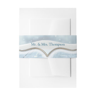 Winterfeestdag Uitnodigingen Wikkel