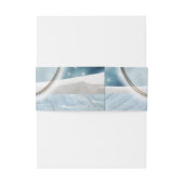 Winterfeestdag Uitnodigingen Wikkel (Achterkant Voorbeeld)