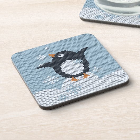 WinterFeestdagen Bier Onderzetter (Linkerzijde)