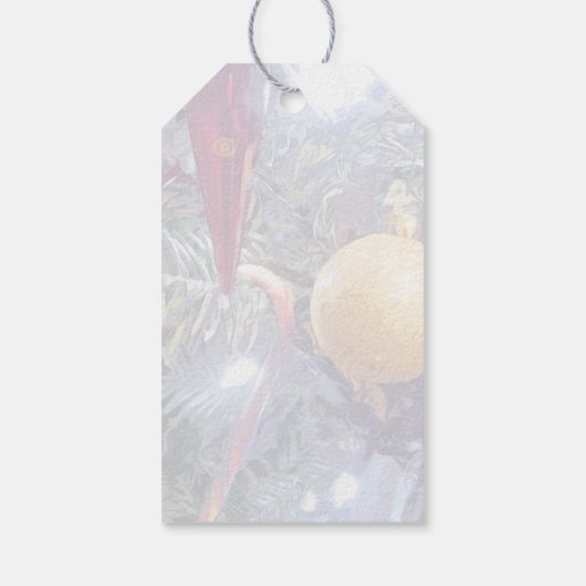 Winterfeestdagen Cadeaulabel (Achterkant)