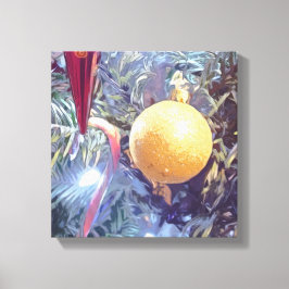 Winterfeestdagen Canvas Afdruk