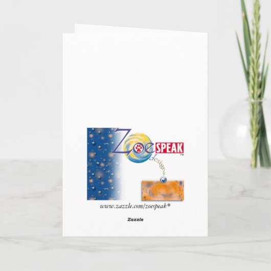 WinterFeestdagen Feestdagen Kaart (Achterkant)