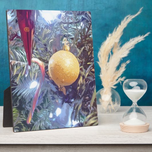 Winterfeestdagen Fotoplaat (Zijkant)