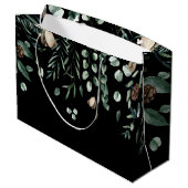 Winterfeestdagen Groot Cadeauzakje (Achterkant Gekanteld)