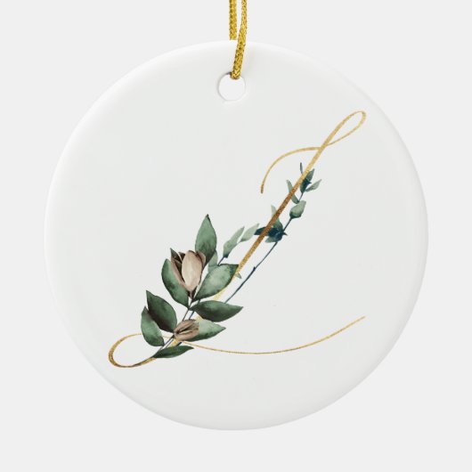 Winterfeestdagen initiaal ornament (Voorkant)