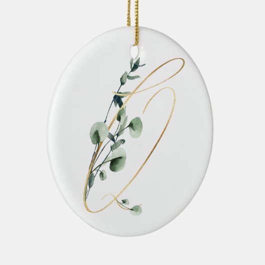 Winterfeestdagen initiaal ornament (Rechts)