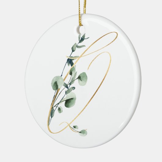 Winterfeestdagen initiaal ornament (Links)