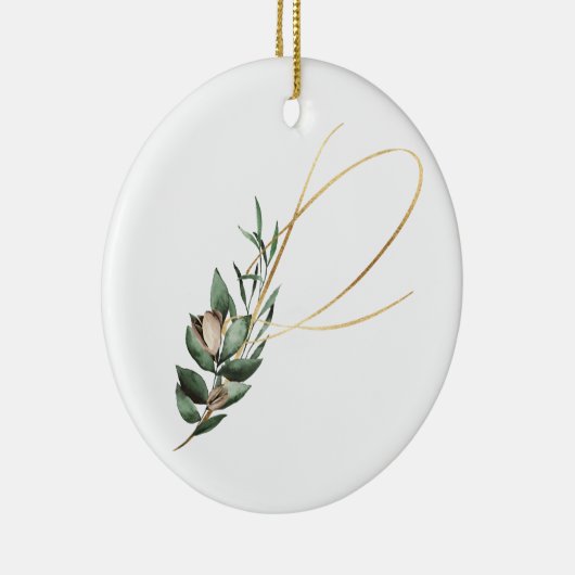 Winterfeestdagen initiaal ornament (Rechts)