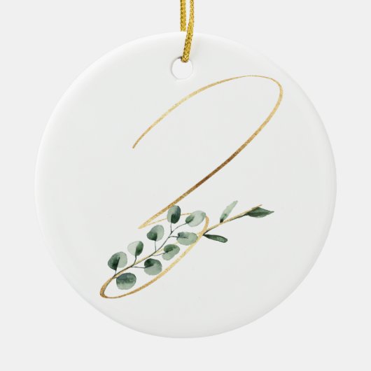 Winterfeestdagen initiaal ornament (Voorkant)