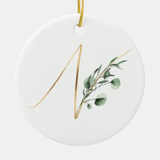 Winterfeestdagen initiaal ornament (Voorkant)